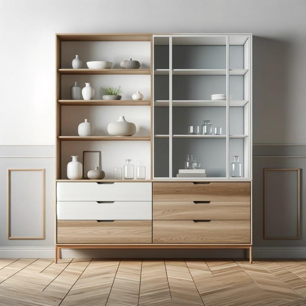 Συναρμολόγηση τρίφυλλης βιτρίνας Συναρμολόγηση τρίφυλλης βιτρίνας