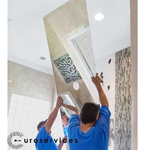 τοποθετηση καθρεφτη